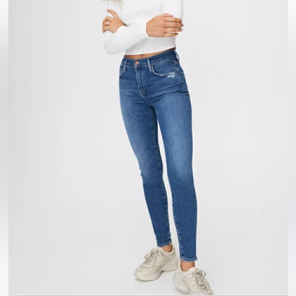 Agolde Sophie Ankle Jean in Tame Wash